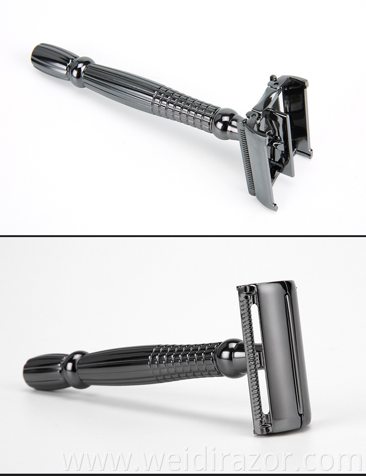 Best Quality Double Edge Safety Razor Long Handle Shaver For Man Use Shaving Machine